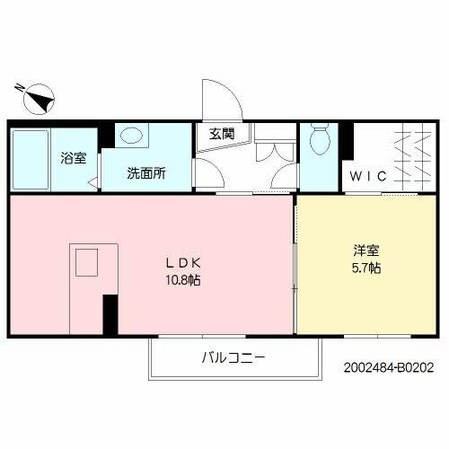 Nagomi 弐番館の物件間取画像